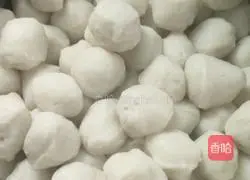 Illustration of how to make homemade fish balls 9