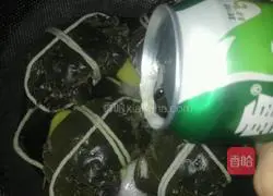 Illustration of how to make beer hairy crabs 2