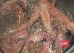 Illustration of how to make Dragons Playing with Pearls (Steamed Pipi Shrimp) 2