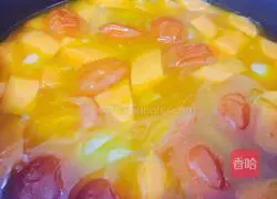 Illustration of how to make oxtail borscht 4