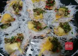 Illustration of how to make vermicelli scallops 9