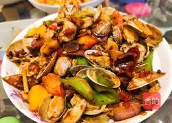 Illustration of how to make the delicious ☛Spicy fried clams☚7