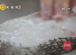 Illustration of how to make the slimming version of pan-fried cod 2