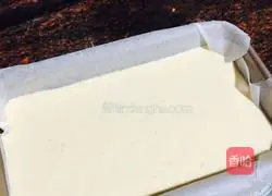 Illustration of how to make sweet potato cheese cake 9