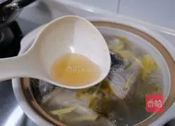 Illustration of how to make standing fish tofu pot 5