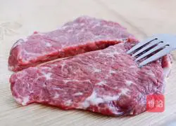 Black pepper veal steak (home-cooked version) recipe 1