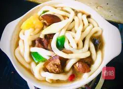 Illustration of how to make pork stewed vermicelli 8