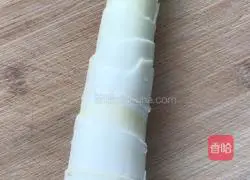 (Steamed vegetables) Illustration of how to make steamed bamboo shoots with sausage and bamboo shoots 2