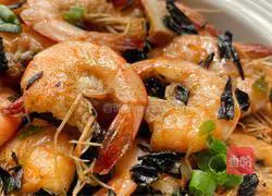 Illustration of how to make tea-flavored shrimps 12