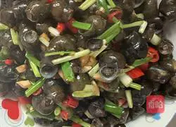 Illustration of how to make spicy snails 13