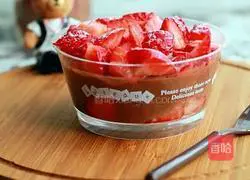 Chocolate Strawberry Mousse ~ Super Quick Recipe Illustration 5