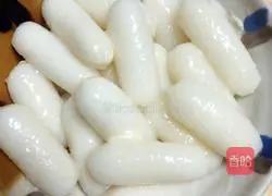 Illustration of how to make scallion oil crab cheese rice cake 10