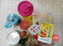 Illustration of Korean Grilled Cold Noodles 1