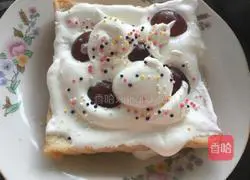 Toast Cream cake recipe 5