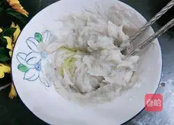 Shepherd's Purse and Shrimp Balls Illustration of how to do it 9