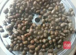 Illustration of how to make shredded yam beans 2