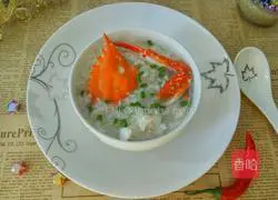 Illustration of how to make seafood crab porridge 7