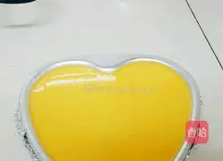 Yoghurt mango mousse six-inch heart-shaped model version illustration 8