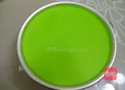 Illustration of how to make edamame mousse cake 14