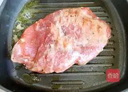 Illustration of how to fry steak 5
