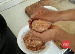 Illustration of how to make Sixi Egg Meatballs 5