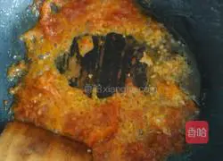 Illustration of how to make simple meat floss pasta 4