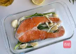 Toast Illustration of how to cook salmon 5