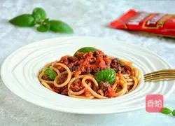 Illustration of how to make spaghetti with meat sauce 10