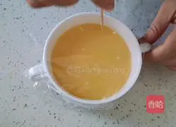 Illustration of how to make steamed eggs with shrimps 8