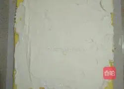 Illustration of how to make original cream cake roll 11