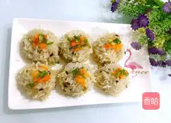 Illustration of how to make glutinous rice balls 8