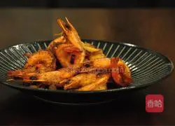 Illustration of how to make salt and pepper shrimp 12