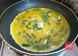 Illustration of how to make spring pancakes and rolled eggs 4