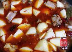 Illustration of Sichuan Style Potato Braised Pork Ribs 11