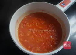 Illustration of how to make pomfret with tomato sauce 8