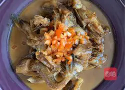 Illustration of braised dragon head fish 4