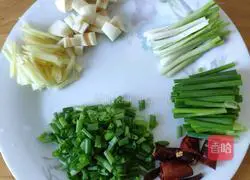 Illustration of stir-fried shrimps 2