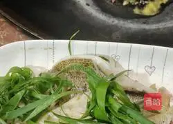 Illustration of how to make steamed seabass 8