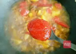 Illustration of how to cook beef with tomatoes and potatoes 12