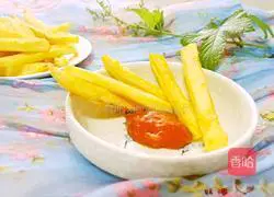 Illustration of how to make tomato sauce for French fries 14