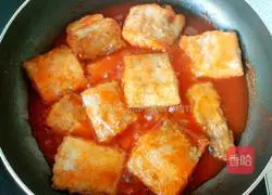 Illustration of how to make sweet and sour hairtail 5