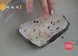 Illustration of the diet version of pan-fried cod 4