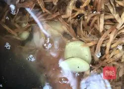 Pork knuckle stew Illustration of how to make dried bamboo shoots 7