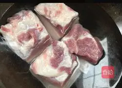 Illustration of braised pork 3