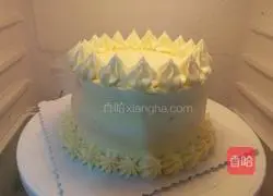 Colorful fruit cream cake recipe 4