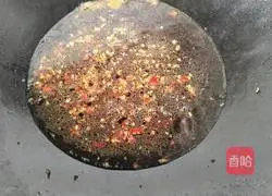 Enoki mushrooms and flower-shaped vermicelli in a pot Practice illustration 8