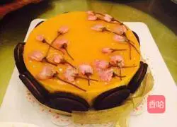 Fashionable Mom teaches you how to make Sakura Mango Mousse Cake Illustration 4