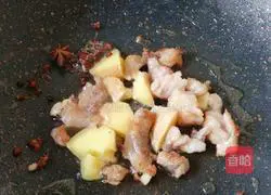 Illustration of braised mutton recipe 3