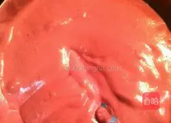 Red Velvet Strawberry Mousse Cake Recipe Illustration 5