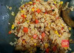 Illustration of Godmother's Twice-cooked Pork Fried Rice 5